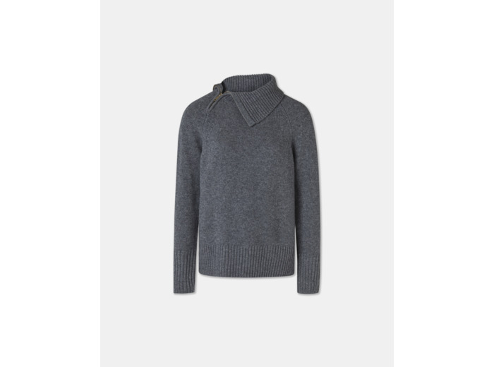 Pull Nuala GRIS CHINE en Laine