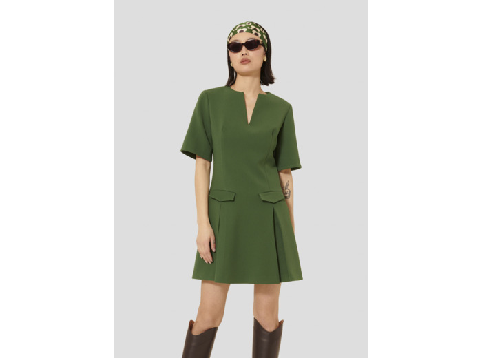 Robe Riyu Cactus en Polyester Recyclé