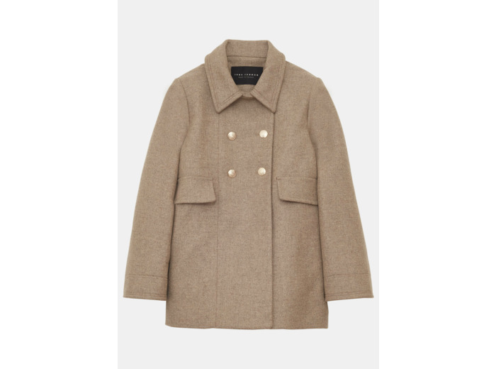 Manteau Marc Beige en Viscose