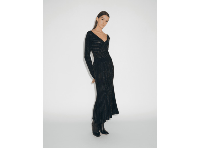 Jupe Jordana Noir en Viscose