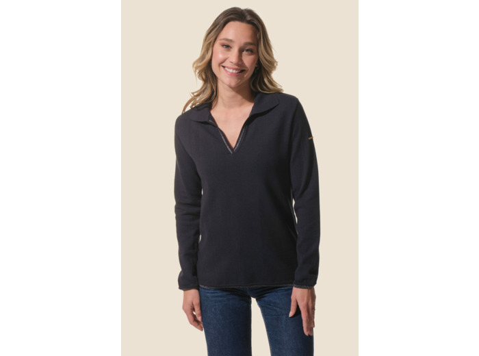 Pull femme col V Serena