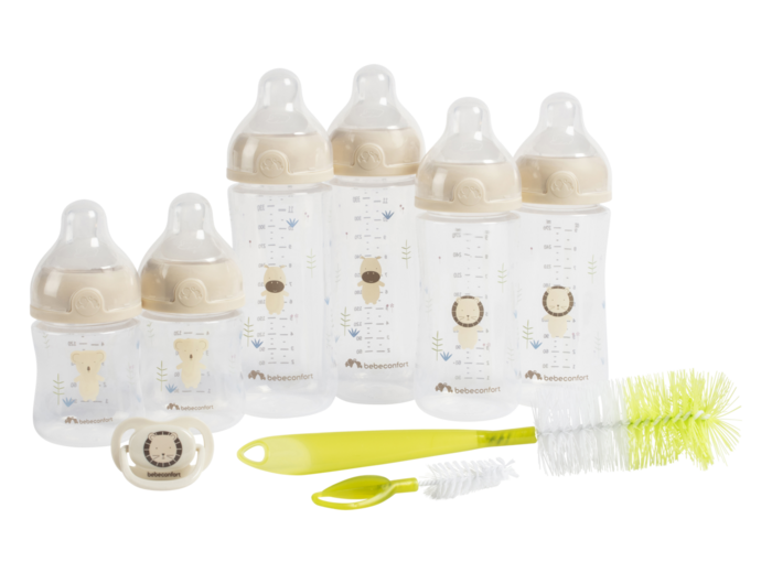 Kit biberon complet Bebeconfort Physio Air Blanc