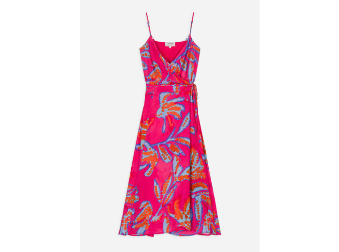 Robe longue à bretelles