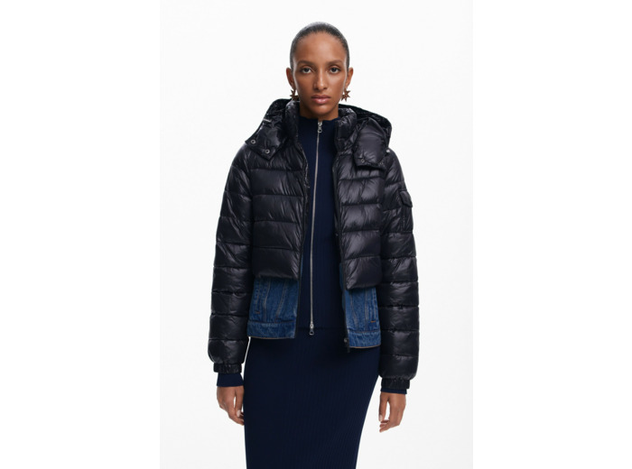 Padded Short Overcoat