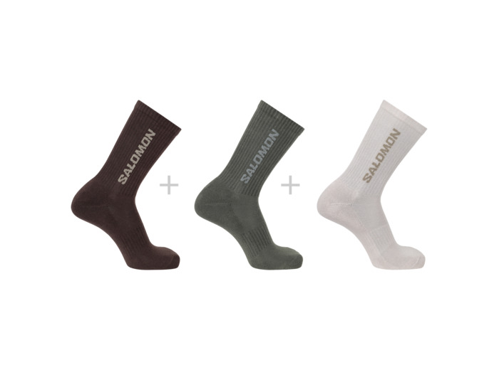 Everyday Crew 3-Pack Silver Cloud Sedona Sage French Roa