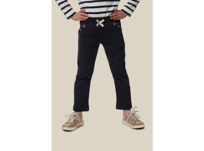 Pantalon fille en molleton Rosabella