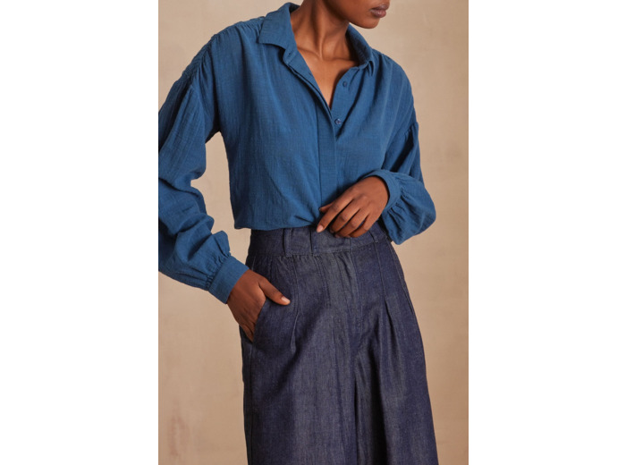 Blouse brodée PERSEE