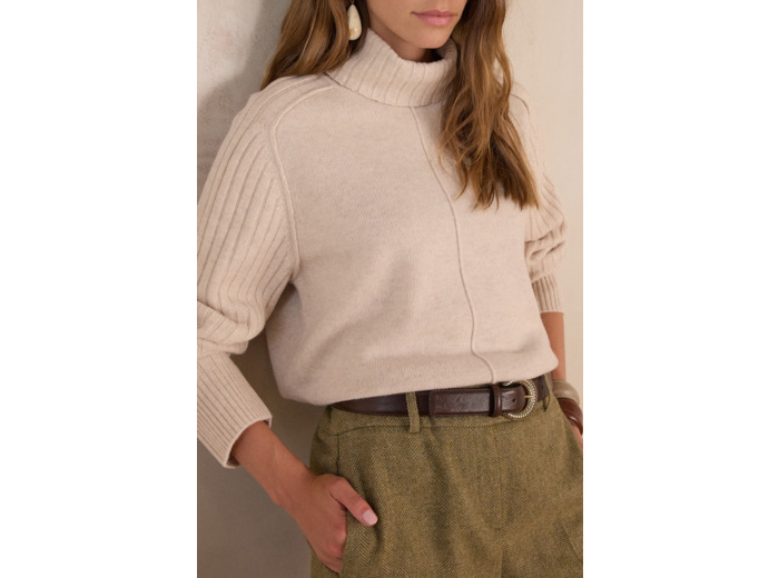 Pull col roulé BLAISE en laine
