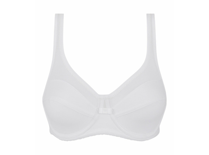 Soutien-gorge emboîtant avec armatures blanc Generous Coton Bio Dim
