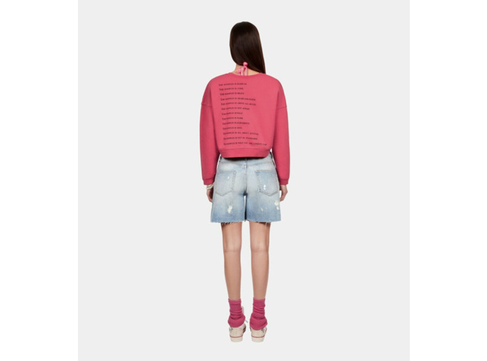 Sweatshirt What Is Court Fuchsia black