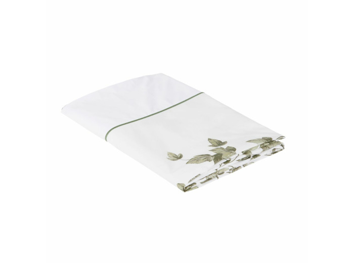 Drap plat Lierre | Percale de coton | Tradition des Vosges
