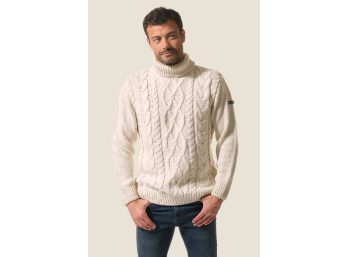 Pull homme col roulé Kad