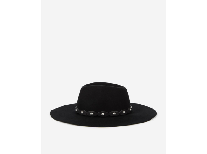 Chapeau En Laine Noir black