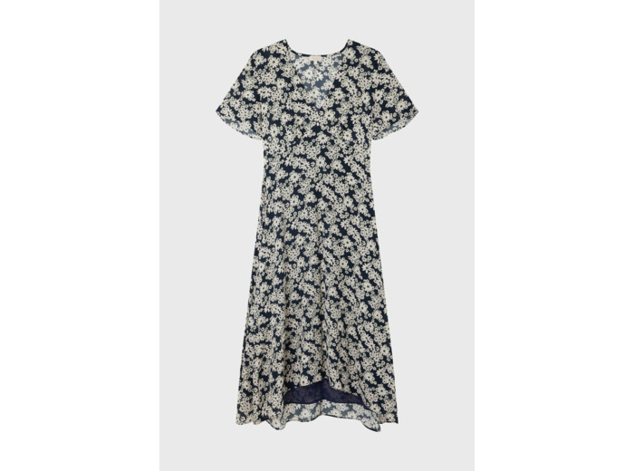 Robe midi imprimée - EDDY