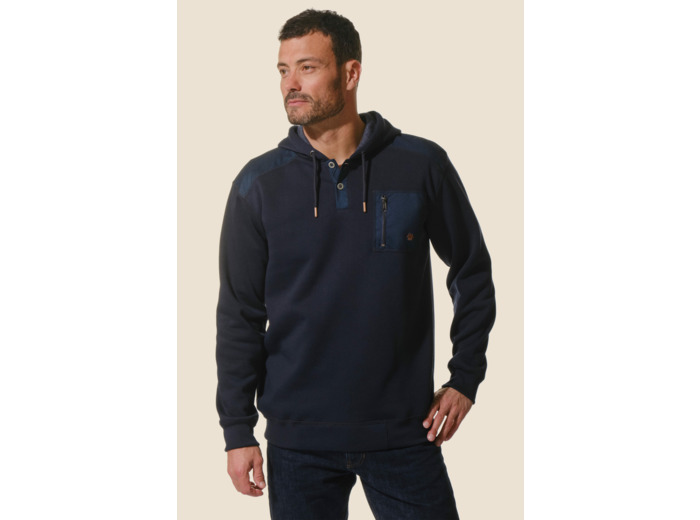 Sweat homme à capuche Marc