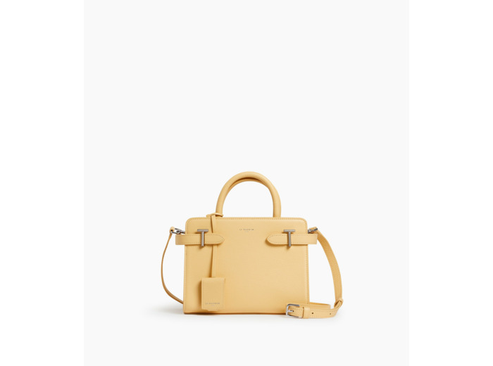 Petit sac à main Emilie en cuir grainé