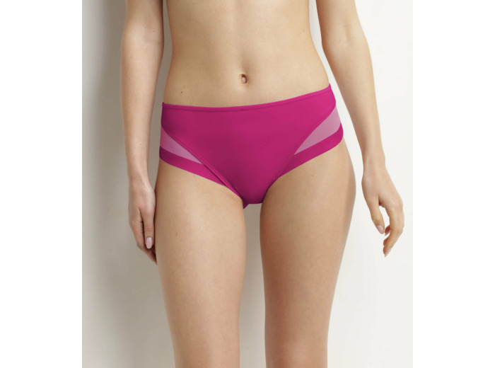 Culotte midi pour femme en microfibre et tulle Rose Generous