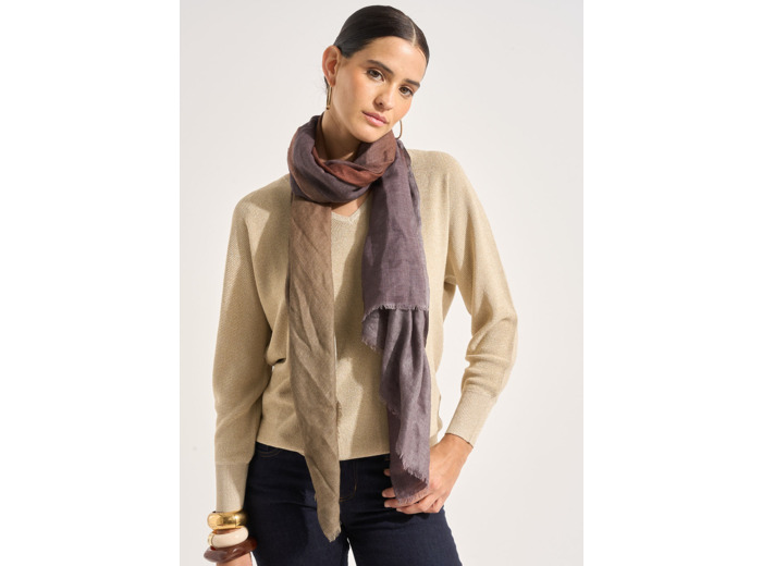 Foulard effet dégradé