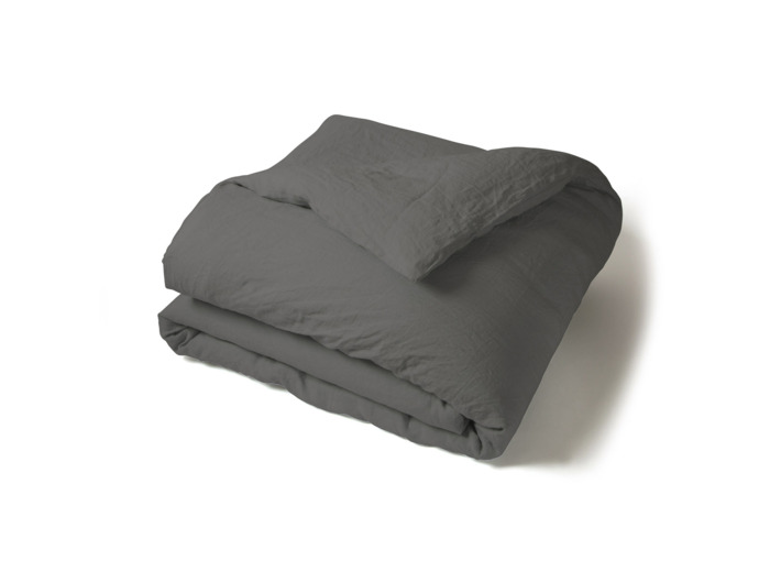 Linge de lit uni lin lavé | Housse de couette | Tradition des Vosges