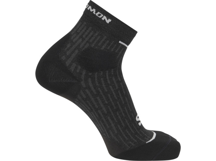 Ultra Glide Ankle Black Phantom Ghost Gray 16-4703 Tc