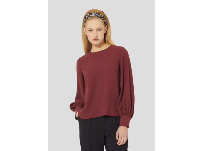 Top Tacci Bordeaux en Polyester
