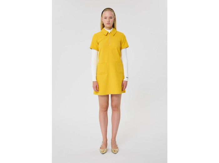 Robe Rubina Jaune Citron en Polyester