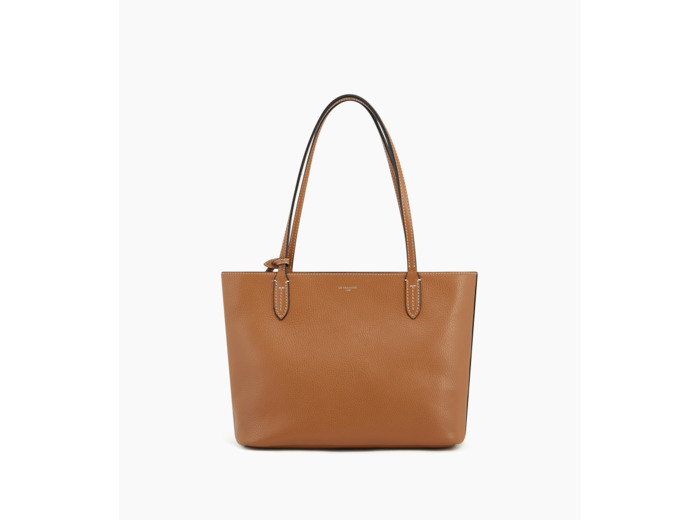 Petit sac cabas Louise en cuir grainé