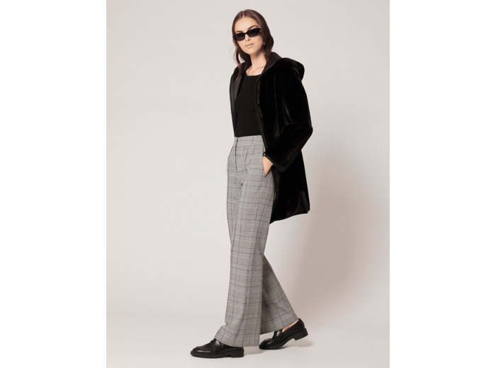 Manteau Milor Noir en Polyester
