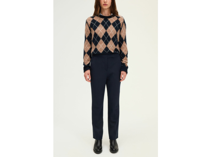 Pantalon de tailleur élastiqué - CHLOEA