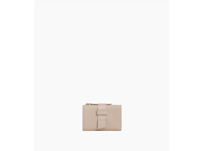 Porte cartes Noah en cuir grain buffle et cuir lisse