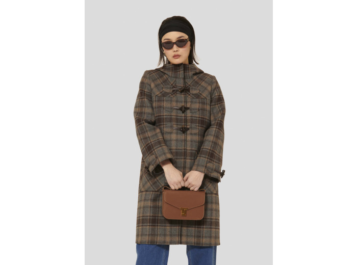 Manteau Manoela Fauve en Laine