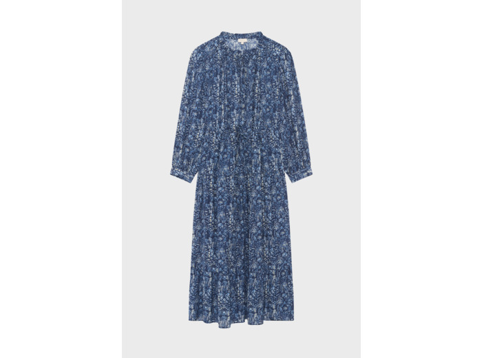 Robe longue imprimé végétal - LIAN