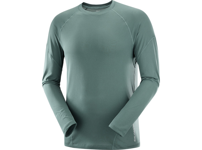 Cross Run Ls Tee North Atlantic