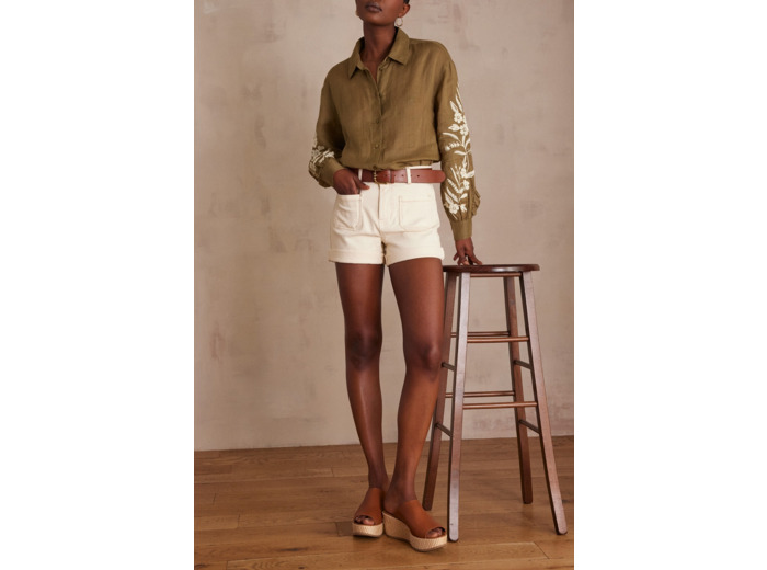 Short LILA en coton