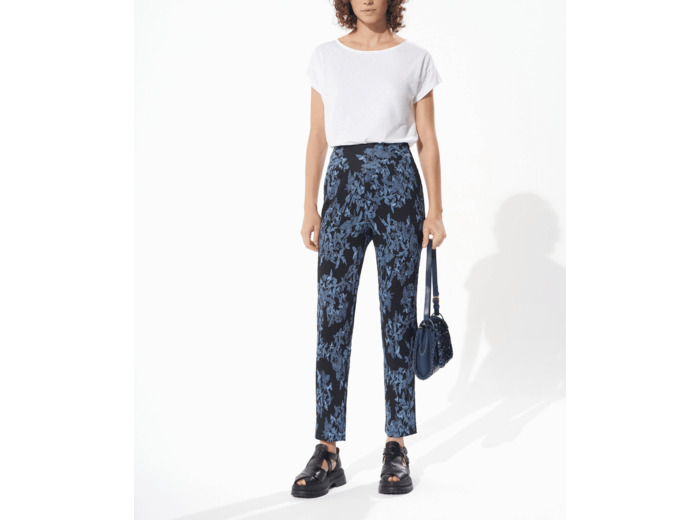 Pantalon carotte a minuit