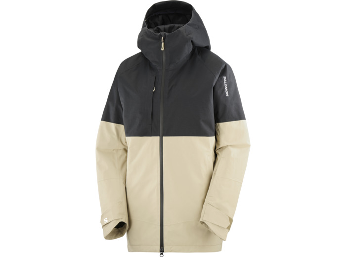 Bashley Puff Jkt Deep Black White Pepper