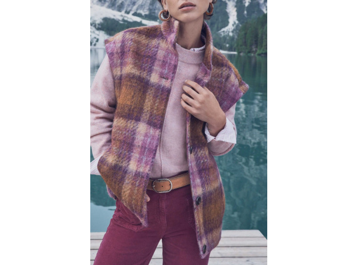 Pull chiné en 100% laine CLINTON