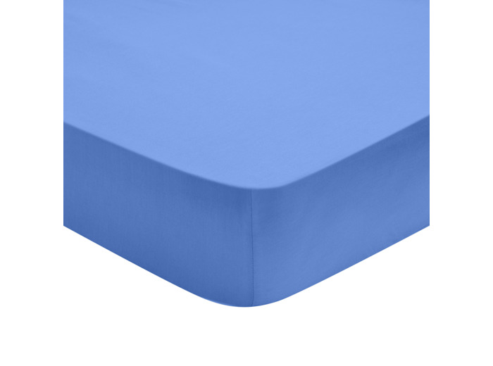 Drap Housse Influence Percale Lazuli
