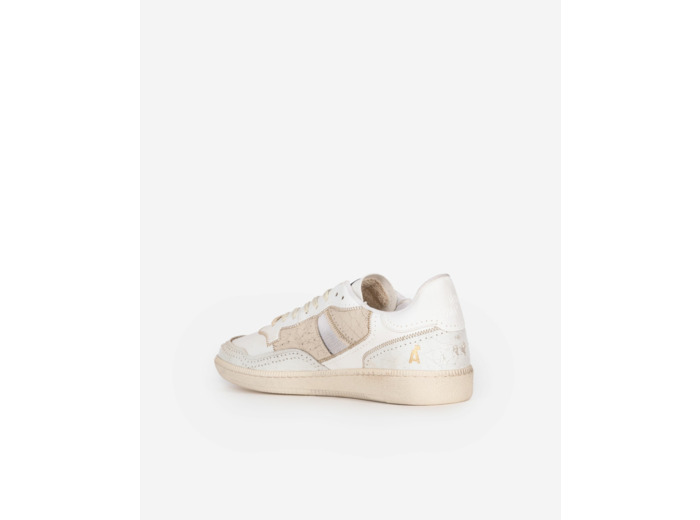 Sneakers basses the kooples x hidn-ander écrues ecru