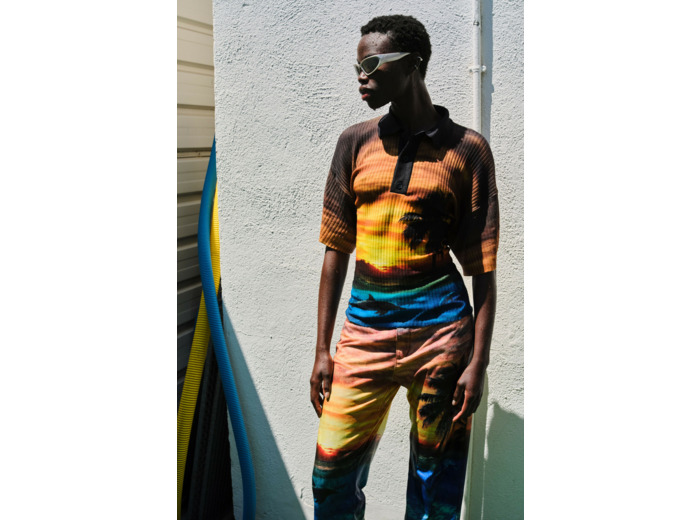 Robe À Manches Courtes En Tricot – Femme