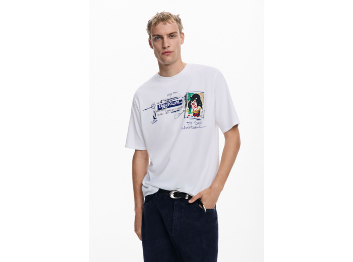 T-Shirt À Manches Courtes En Maille – Homme