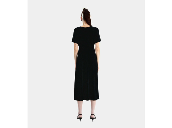 Robe Longue Mc Boutonnee Devant black