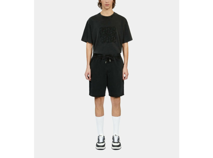 Short Noir En Coton black washed