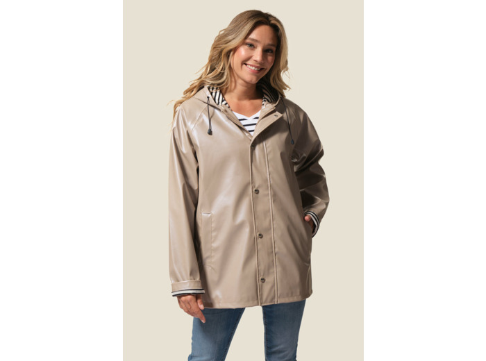 Ciré intemporel femme métallisé Proue