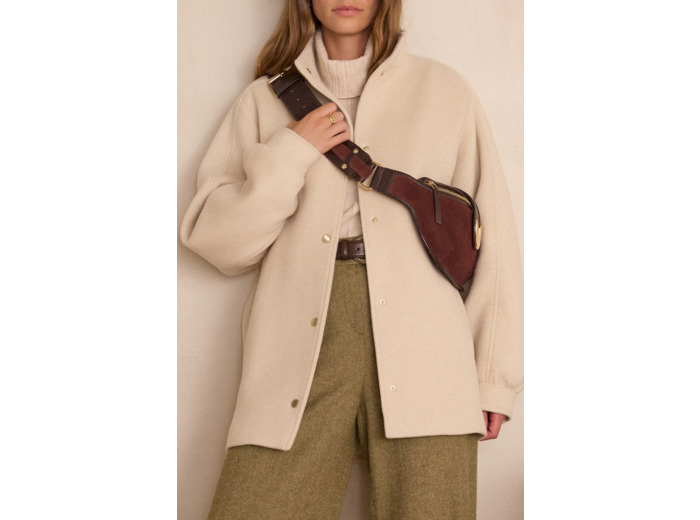 Manteau mi-long DAMIEN en laine