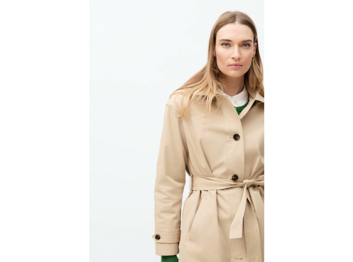 Trench gabardine