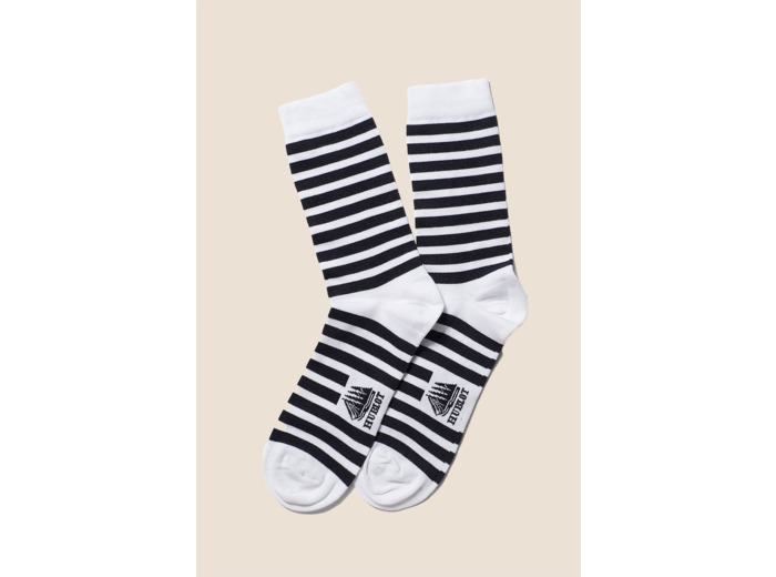 Chaussettes rayées adulte mixte