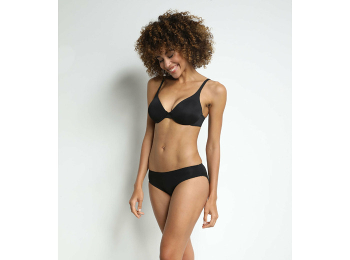 Soutien-gorge noir armatures InvisiFree