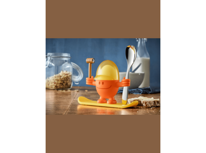 Coquetier enfant MC EGG orange
