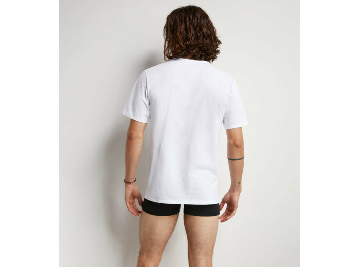 Caleçon homme en coton Noir à motif logomania Dim Icons Essentiel